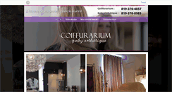 Desktop Screenshot of coiffurarium.com